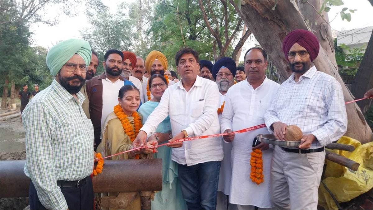 ਵਿਧਾਇਕ ਜਿੰਪਾ ਨੇ ਟੈਗੋਰ ਨਗਰ ’ਚ ਟਿਊਬਵੈੱਲ ਕਾਰਜ ਦਾ ਕੀਤਾ ਉਦਘਾਟਨ