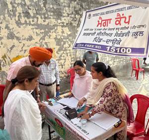 ਡੀਐੱਲਐੱਸਏ ਅੰਮ੍ਰਿਤਸਰ ਵੱਲੋਂ ਪਿੰਡ ਦਾਓਕੇ ਵਿਖੇ ਮੈਗਾ ਕੈਂਪ ਲੱਗਾ