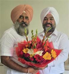 ਐਡਵੋਕੇਟ ਗੁਰਮੁੱਖ ਸਿੰਘ ਨੇ ਸੂਬਾ ਪ੍ਰਧਾਨ ਪਰਗਟ ਸਿੰਘ ਨਾਲ ਕੀਤੀ ਮੁਲਾਕਾਤ