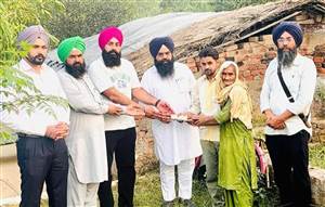ਨੋਧੇਮਾਜਰਾ ਦੇ ਲੋੜਵੰਦ ਪਰਿਵਾਰ ਲਈ ਬਾਬਾ ਅਜੈਬ ਸਿੰਘ ਫੱਕਰ ਨੇ 50 ਹਜ਼ਾਰ ਦੀ ਸਹਾਇਤਾ ਭੇਜੀ