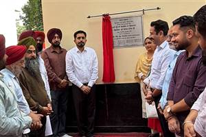 ਪੰਚਾਇਤ ਸੰਮਤੀ ਰੂਪਨਗਰ ਦੀ ਨਵੀਂ ਉਸਾਰੀ ਇਮਾਰਤ ਦਾ ਵਿਧਾਇਕ ਚੱਢਾ ਨੇ ਕੀਤਾ ਉਦਘਾਟਨ