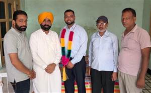 ਸਤੌਜ ਦੇ ਸੰਦੀਪ ਗਰਗ ਬਣੇ ਕੇਂਦਰੀ ਇੰਸਪੈਕਟਰ