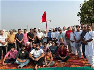 ਸ਼੍ਰੀ ਰਾਮਲੀਲ੍ਹਾ ਕਮੇਟੀ ਵੱਲੋਂ ਝੰਡੇ ਦੀ ਰਸਮ ਅਦਾ