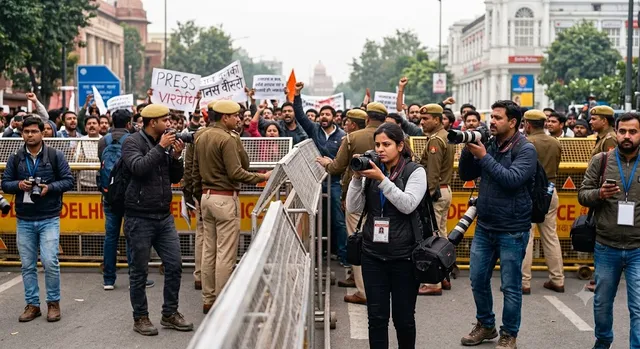 ‘ਖ਼ਬਰ ਮਾਇਨੇ ਰੱਖਦੀ ਹੈ, ਤਰੀਕਾ ਵੀ...’ ਪ੍ਰਦਰਸ਼ਨ ਕਵਰ ਕਰਨ ਵਾਲੇ ਪੱਤਰਕਾਰਾਂ ਲਈ ਦਿੱਲੀ ਪੁਲਿਸ ਦੀ ਐਡਵਾਈਜ਼ਰੀ