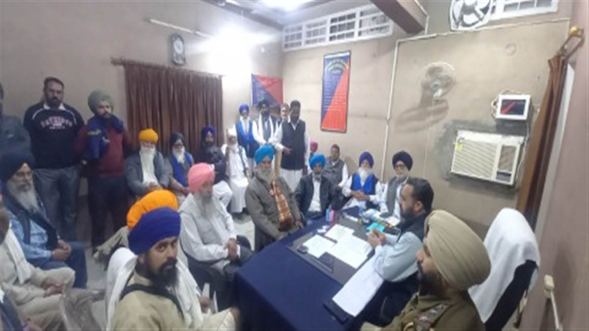Community leaderships and gurdwara committee s talks of the end