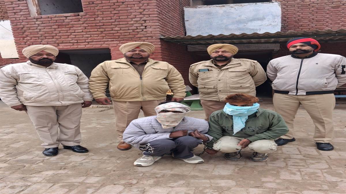 10 ਗ੍ਰਾਮ ਹੈਰੋਇਨ ਸਣੇ ਦੋ ਕਾਬੂ