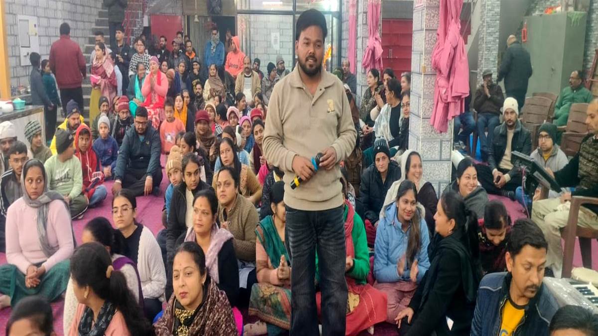 ਨਵੇਂ ਸਾਲ ਦੌਰਾਨ ਸ਼ਿਆਮ ਮੰਦਰ ’ਚ ਮਾਂ ਭਗਵਤੀ ਚੌਕੀ ਕਰਵਾਈ