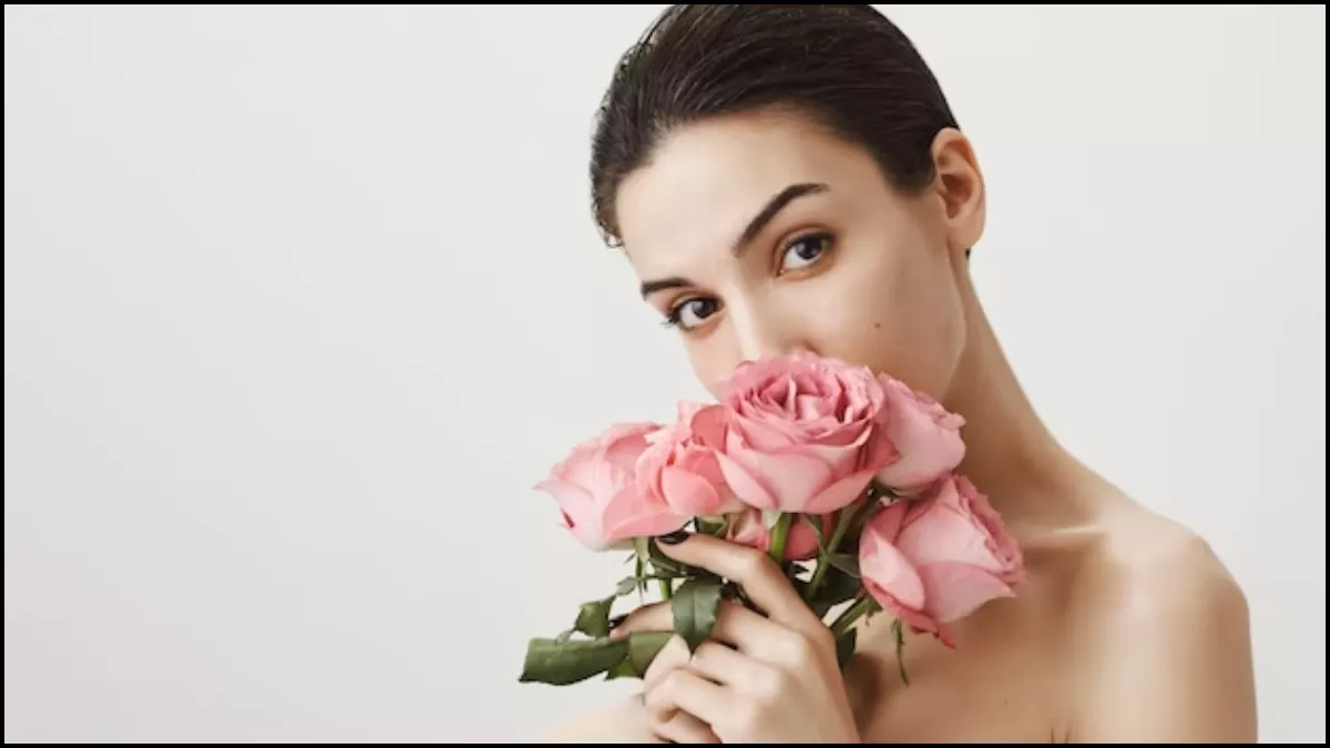 Skin Care Tips Tanning and dry skin can reduce beauty so get glow in minutes with rose flowers