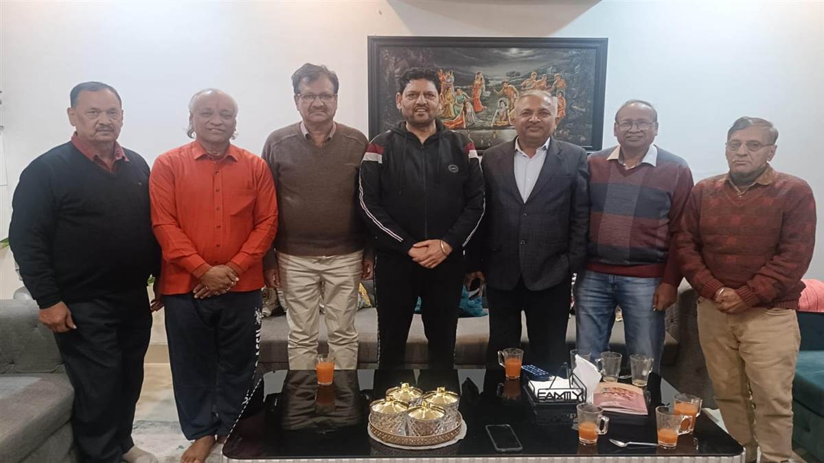 ਧਾਰਮਿਕ ਸਮਾਗਮ ਸਬੰਧੀ ਭਗਤੀ ਭਜਨ ਗਰੁੱਪ ਨੇ ਕੀਤੀ ਚਰਚਾ