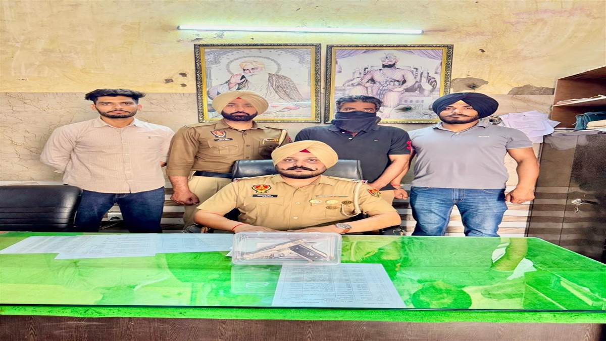 ਸੀਆਈਏ ਸਟਾਫ਼ ਦੀ ਵੱਡੀ ਕਾਰਵਾਈ : ਇਕ ਮੁਲਜ਼ਮ ਗ੍ਰਿਫ਼ਤਾਰ, ਨਾਜਾਇਜ਼ ਪਿਸਤੌਲ ਸਣੇ 5 ਜਿੰਦਾ ਰੌਂਦ ਬਰਾਮਦ