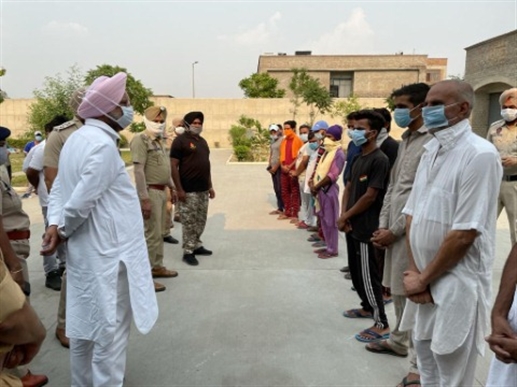 ਜੇਲ੍ਹ ਮੰਤਰੀ ਨੇ ਮਾਡਰਨ ਜੇਲ੍ਹ ਦੀ ਕੀਤੀ ਚੈਕਿੰਗ