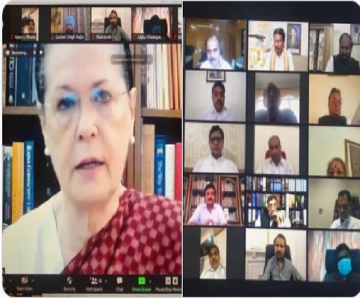 Sonia Gandhi targets Center says Modi govt fails to tackle corona crisis