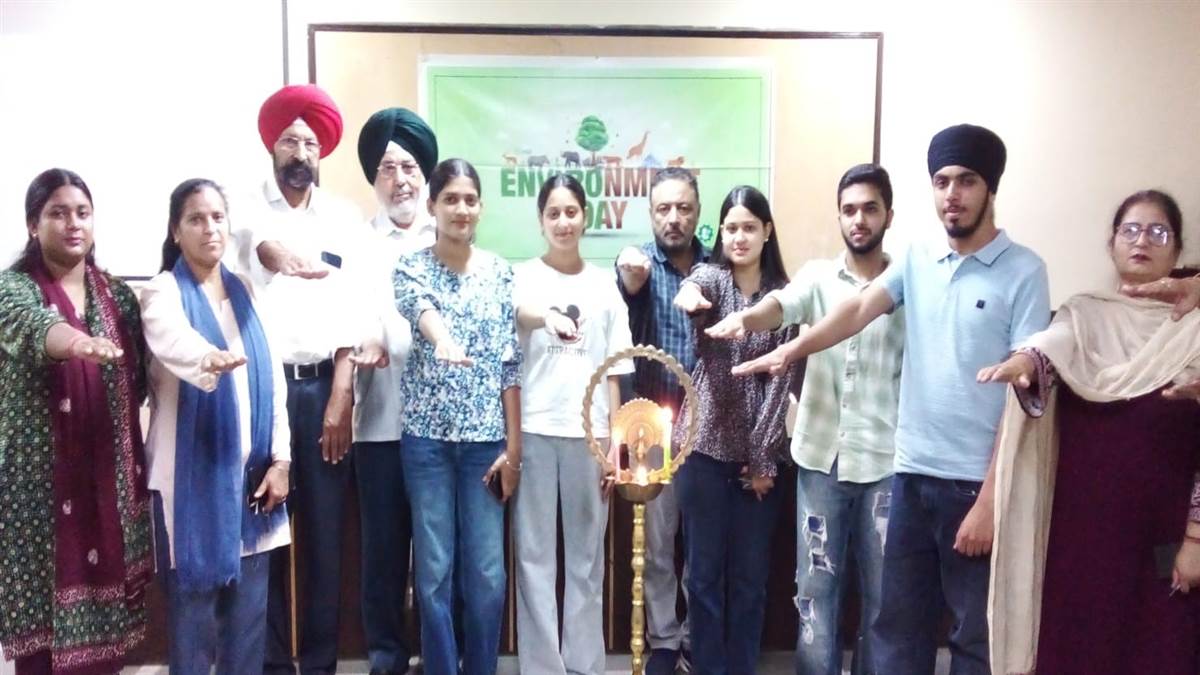 ਫਗਵਾੜਾ ਇਨਵਾਇਰਨਮੈਂਟ ਐਸੋਸੀਏਸ਼ਨ ਨੇ ਮਨਾਇਆ ਵਿਸ਼ਵ ਵਾਤਾਵਰਣ ਦਿਵਸ