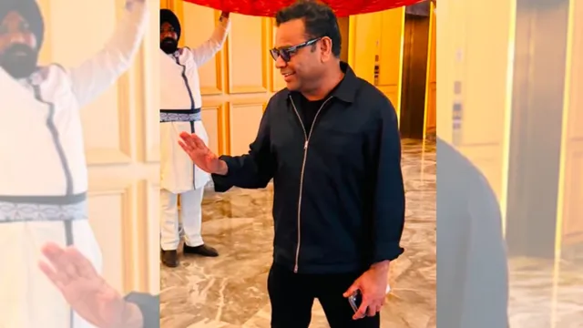 ਅੰਮ੍ਰਿਤਸਰ ਪਹੁੰਚੇ ਸੰਗੀਤਕਾਰ ਏ. ਆਰ. ਰਹਮਾਨ, ਅਟਾਰੀ ਬਾਰਡਰ 'ਤੇ ਗੂੰਜਣਗੇ ਅੱਜ ਸੁਰ, ਬੀਟਿੰਗ ਰਿਟ੍ਰੀਟ 'ਚ ਵੀਰ ਜਵਾਨਾਂ ਨੂੰ ਮਿਲਣਗੇ