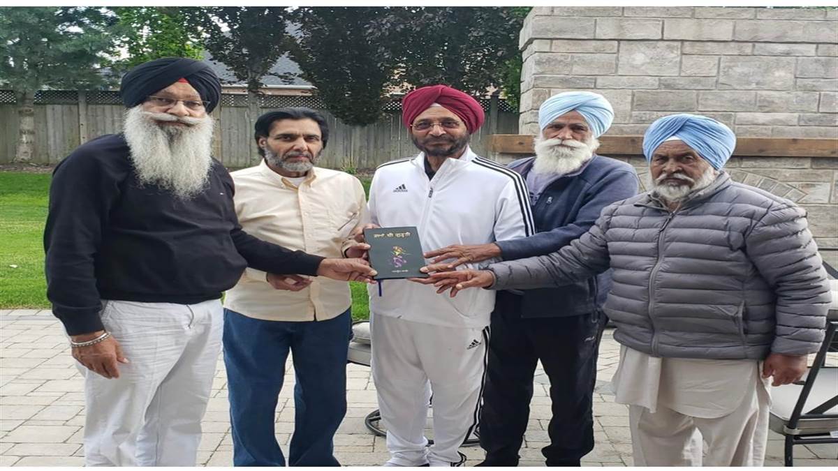 In Niagara Falls Satinderpal Sidhwan unveils book Gham Di Gurdhati
