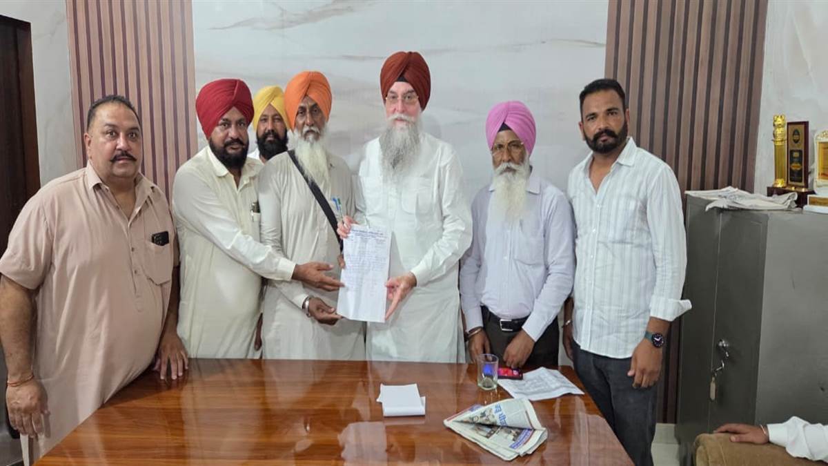 ਨੰਬਰਦਾਰਾਂ ਨੇ ਸਪੀਕਰ ਨੂੰ ਸੌਂਪਿਆ ਮੰਗ ਪੱਤਰ