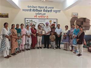 ਆਰਸੀਐੱਫ ’ਚ ਲੈਕ. ਸੁਖਵਿੰਦਰ ਢਿੱਲੋਂ ਬੈਸਟ ਟੀਚਰ ਐਵਾਰਡ ਨਾਲ ਸਨਮਾਨਤ