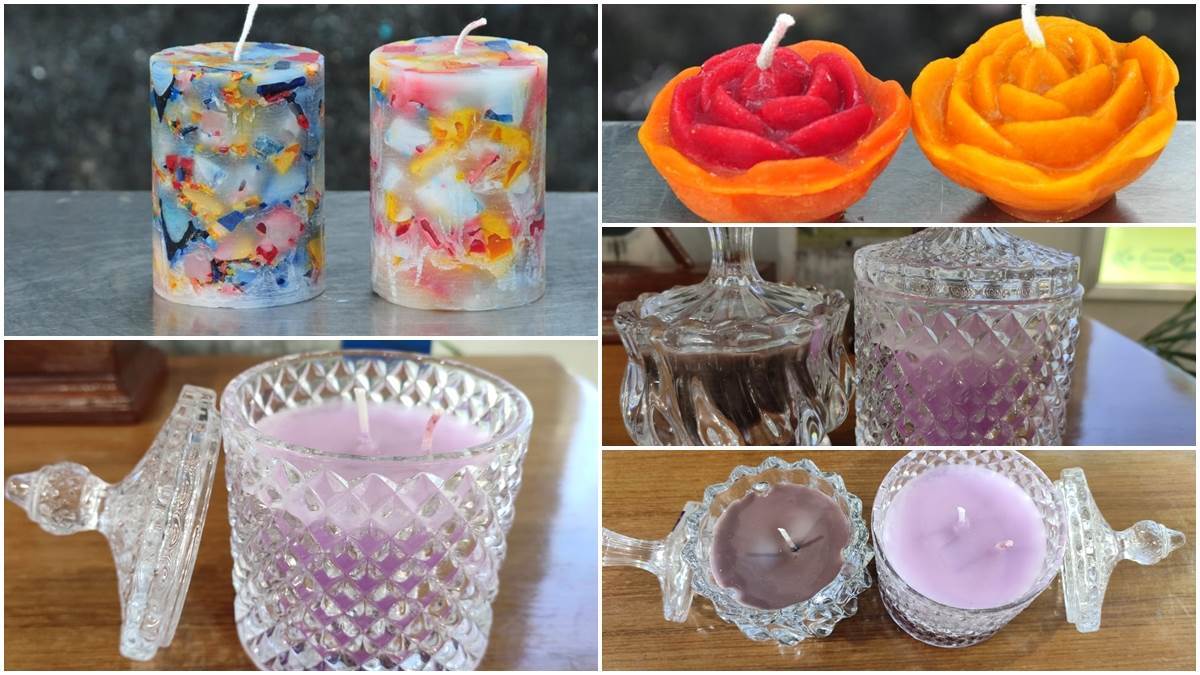 Skilled inmates of Chandigarh Candles made by inmates in jails will brighten up the house this Diwali