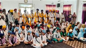 ਗੁਰਦੁਆਰਾ ਤਪ ਅਸਥਾਨ ਬੀਬੀ ਪ੍ਰਧਾਨ ਕੌਰ ਜੀ ਵਿਖੇ 101 ਅੰਮ੍ਰਿਤ ਅਭਿਲਾਖੀਆਂ ਨੇ ਕੀਤਾ ਅੰਮ੍ਰਿਤ ਪਾਨ