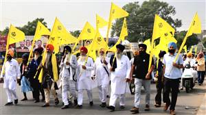 ਧਰਮ ਯੁੱਧ ਮੋਰਚਾ ਬਟਾਲਾ ਵੱਲੋਂ ਕੱਢਿਆ ਗਿਆ ਖਾਲਸਾ ਰੋਸ ਮਾਰਚ