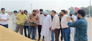 ਵਿਧਾਇਕ ਸੰਗੋਵਾਲ ਤੇ ਚੇਅਰਮੈਨ ਦਿਉਲ ਵੱਲੋਂ ਝੋਨੇ ਦੀ ਖ਼ਰੀਦ ਆਰੰਭ