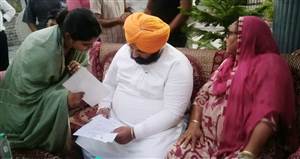 ਹਰਜੋਤ ਸਿੰਘ ਬੈਂਸ ਵੱਲੋਂ ਪਿੰਡ ਦੇ ਵਿਕਾਸ ਲਈ 10 ਲੱਖ ਦਾ ਐਲਾਨ