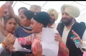 ਪੰਜਾਬ ਕਾਂਗਰਸ ਦੇ ਇੰਚਾਰਜ ਹਰੀਸ਼ ਚੌਧਰੀ ਦਾ ਪਟਿਆਲਾ 'ਚ ਵਿਰੋਧ, ਨਰਸਿੰਗ ਸਟਾਫ ਤੇ ਕਿਸਾਨਾਂ ਨੇ ਰੱਖੀ ਇਹ ਮੰਗ