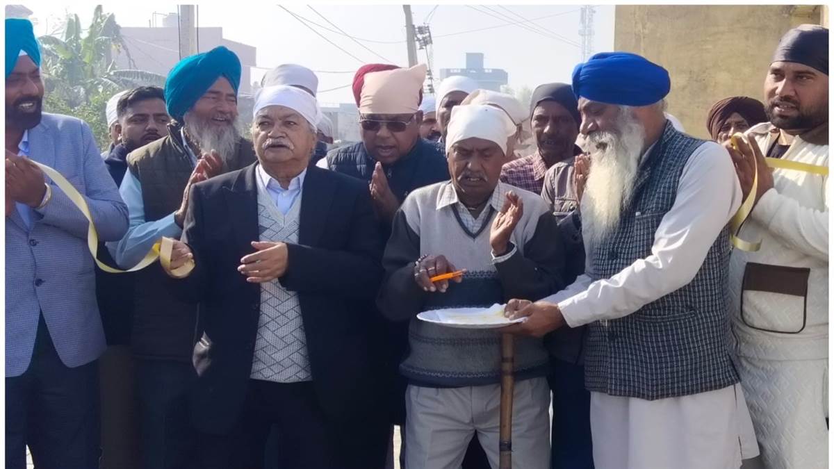 ਬਿਹਾਲ ਪਰਿਵਾਰ ਵੱਲੋਂ ਯਾਦਗਾਰੀ ਗੇਟ ਦਾ ਉਦਘਾਟਨ