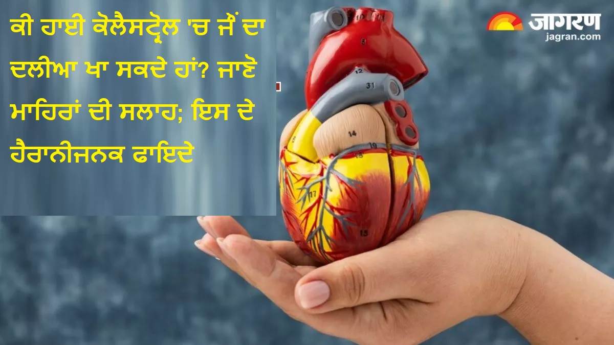 ਕੀ ਹਾਈ ਕੋਲੈਸਟ੍ਰੋਲ 'ਚ ਜੌਂ ਦਾ ਦਲੀਆ ਖਾ ਸਕਦੇ ਹਾਂ? ਜਾਣੋ ਮਾਹਿਰਾਂ ਦੀ ਸਲਾਹ; ਇਸ ਦੇ ਹੈਰਾਨੀਜਨਕ ਫਾਇਦੇ