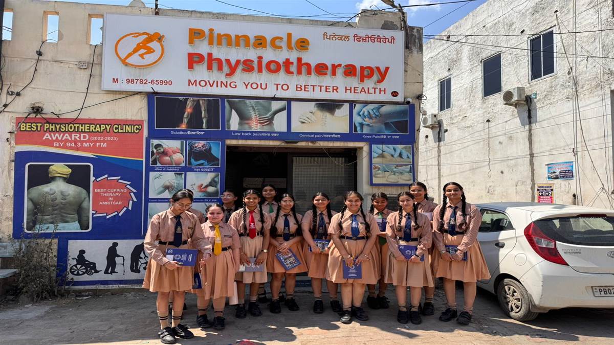 ਰਿਆਨ ਸਕੂਲ ਦੇ ਵਿਦਿਆਰਥੀਆਂ ਨੇ ਫਿਜ਼ੀਓਥੈਰੇਪੀ ਇੰਟਰਨਸ਼ਿਪ ਪ੍ਰੋਗਰਾਮ ’ਚ ਭਾਗ ਲਿਆ