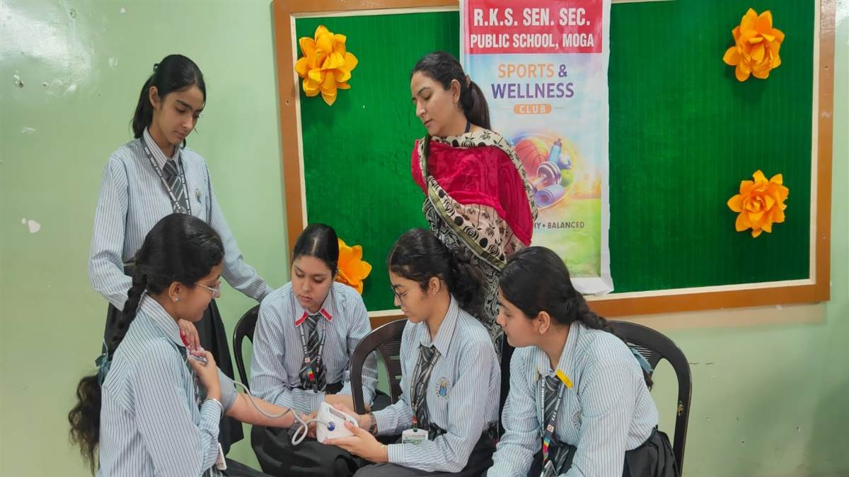 ਆਰਕੇਐੱਸ ਸਕੂਲ ’ਚ ਵਿਸ਼ਵ ਸਿਹਤ ਦਿਵਸ ਮਨਾਇਆ