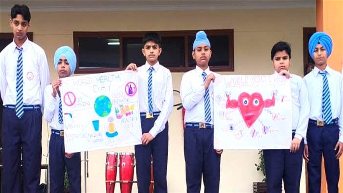 ਬਲੂਮਿੰਗ ਬਡਜ਼ ਸਕੂਲ ਮੋਗਾ ’ਚ ਮਨਾਇਆ ਸਿਹਤ ਦਿਵਸ