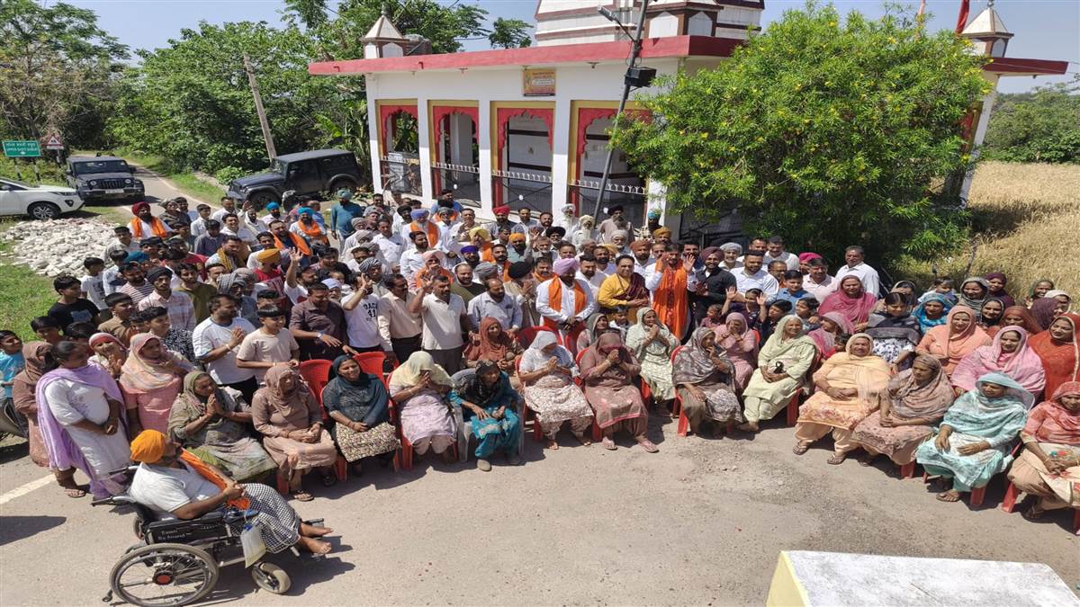 ਸਾਬਕਾ ਡੀਆਈਜੀ ਰਾਣਾ ਵੱਲੋਂ ਵੱਖ-ਵੱਖ ਪਿੰਡਾਂ ਦੇ ਲਗਾਤਾਰ ਦੌਰੇ