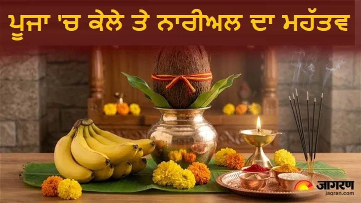 ਹਿੰਦੂ ਧਰਮ 'ਚ ਕੇਲੇ ਤੇ ਨਾਰੀਅਲ ਨੂੰ ਕਿਉਂ ਮੰਨਿਆ ਜਾਂਦੈ 'ਪਵਿੱਤਰ ਫਲ', ਇਸ ਕਾਰਨ ਬਣਦੇ ਹਨ ਪੂਜਾ ਦਾ ਹਿੱਸਾ