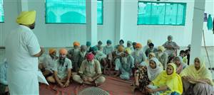 ਚੰਡੀਗੜ੍ਹ ਮੋਰਚੇ ਲਈ ਕਿਸਾਨਾਂ ਨੂੰ ਕੀਤਾ ਲਾਮਬੰਦ