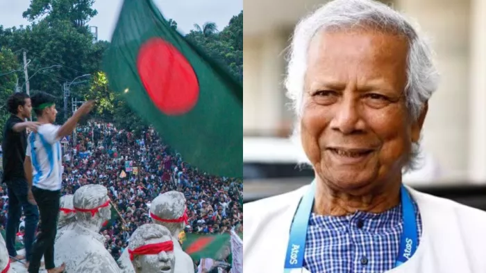 ਆਪਣਾ ਰਾਸ਼ਟਰੀ ਗੀਤ ਬਦਲੇਗਾ Bangladesh ! ਬੋਲੇ ਕੱਟੜਪੰਥੀ - ਭਾਰਤ ਨੇ ਇਹ ਸਾਡੇ 'ਤੇ ਥੋਪਿਆ; Yunus Sarkar ਨੇ ਦਿੱਤਾ ਜਵਾਬ