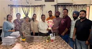 ਡਾ. ਹਰਮਹਿੰਦਰ ਅੱਤਰੀ ਬਾਇਓਕੈਮਿਸਟਰੀ ਡਿਪਾਰਟਮੈਂਟ ਦੇ ਬਣੇ ਐੱਚਓਡੀ