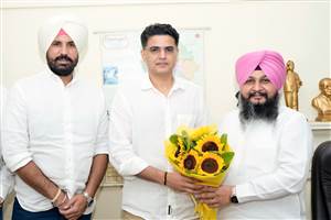 ਪਾਇਲਟ ਨੂੰ ਮਿਲੇ ਰਾਜਾ ਵੜਿੰਗ ਤੇ ਕੁਲਬੀਰ ਜ਼ੀਰਾ, ਪੰਜਾਬ ਕਾਂਗਰਸ ਦੀ ਰਣਨੀਤੀ ’ਤੇ ਮੰਥਨ