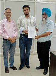ਡਾ. ਪੁਨੀਤ ਕੁਮਾਰ ਮੈਡੀਕਲ ਅਫ਼ਸਰ ਨਿਯੁਕਤ