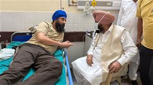 ਚੇਅਰਮੈਨ ਹਰਜੀਤ ਗਰੇਵਾਲ ਨੇ ਮੋਹਨਜੀਤ ਸਿੰਘ ਦਾ ਜਾਣਿਆ ਹਾਲ