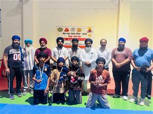 ‘ਖੇਡਾਂ ਵਤਨ ਪੰਜਾਬ ਦੀਆਂ’ ਤਹਿਤ ਜ਼ਿਲ੍ਹਾ ਪੱਧਰੀ ਗੱਤਕਾ ਮੁਕਾਬਲੇ ਕਰਵਾਏ