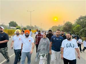 ਸ੍ਰੀ ਗੁਰੂ ਰਵਿਦਾਸ ਜੀ ਦੇ ਪ੍ਰਕਾਸ਼ ਪੁਰਬ ਨੂੰ ਸਮਰਪਿਤ ਮੈਰਾਥਨ ਕਰਵਾਈ