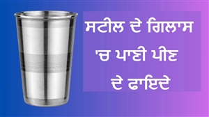Stainless Steel Vessel Benefits : ਸਟੀਲ ਦੇ ਭਾਂਡੇ 'ਚ ਰੱਖਿਆ ਪਾਣੀ ਪੀਣ ਨਾਲ ਮਿਲਦੇ ਹਨ ਕਈ ਫਾਇਦੇ