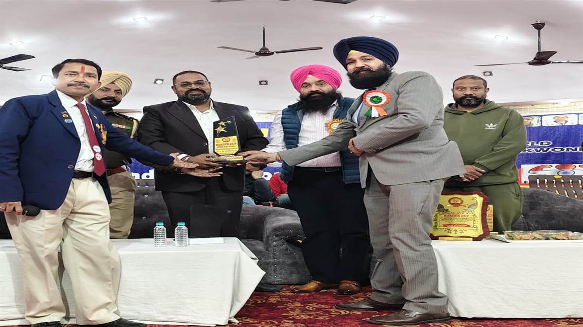 ਓਪਨ ਤਾਇਕਵਾਂਡੋ ਚੈਂਪੀਅਨਸ਼ਿਪ ‘ਬਾਰਡਰ ਕੱਪ’ ਕਰਵਾਇਆ