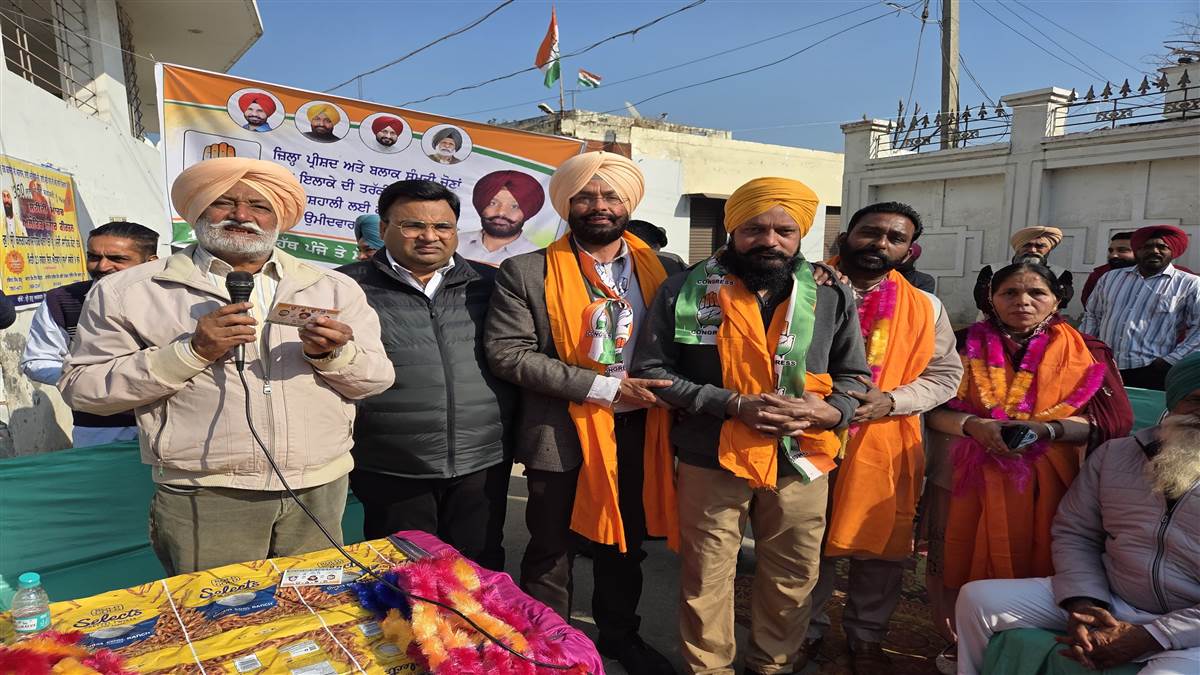 ਰਾਜਾ ਗਿੱਲ ਨੇ ਉਮੀਦਵਾਰਾਂ ਦੇ ਹੱਕ ’ਚ ਕੀਤਾ ਚੋਣ ਪ੍ਰਚਾਰ