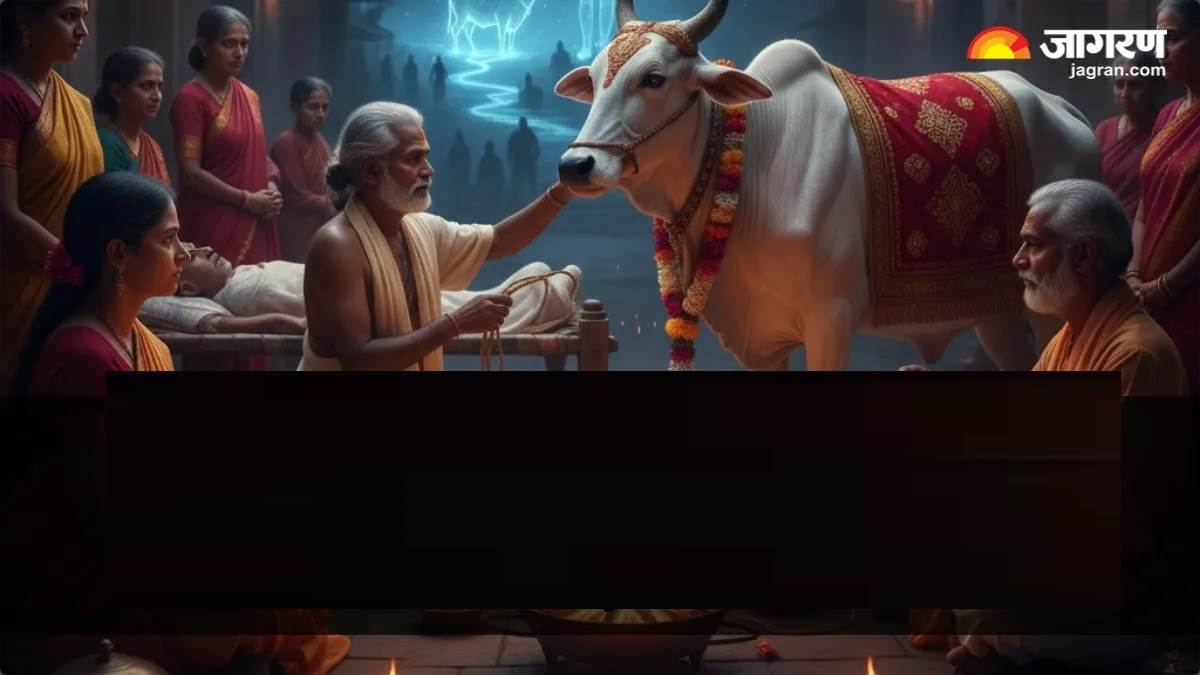ਗਰੁੜ ਪੁਰਾਣ ਦਾ ਰਹੱਸ: ਮੌਤ ਤੋਂ ਪਹਿਲਾਂ ਕਿਉਂ ਜ਼ਰੂਰੀ ਹੈ ਗਊ ਦਾਨ? ਜਾਣੋ ਇਸਦੇ ਪਿੱਛੇ ਦੀ ਧਾਰਮਿਕ ਮਾਨਤਾ