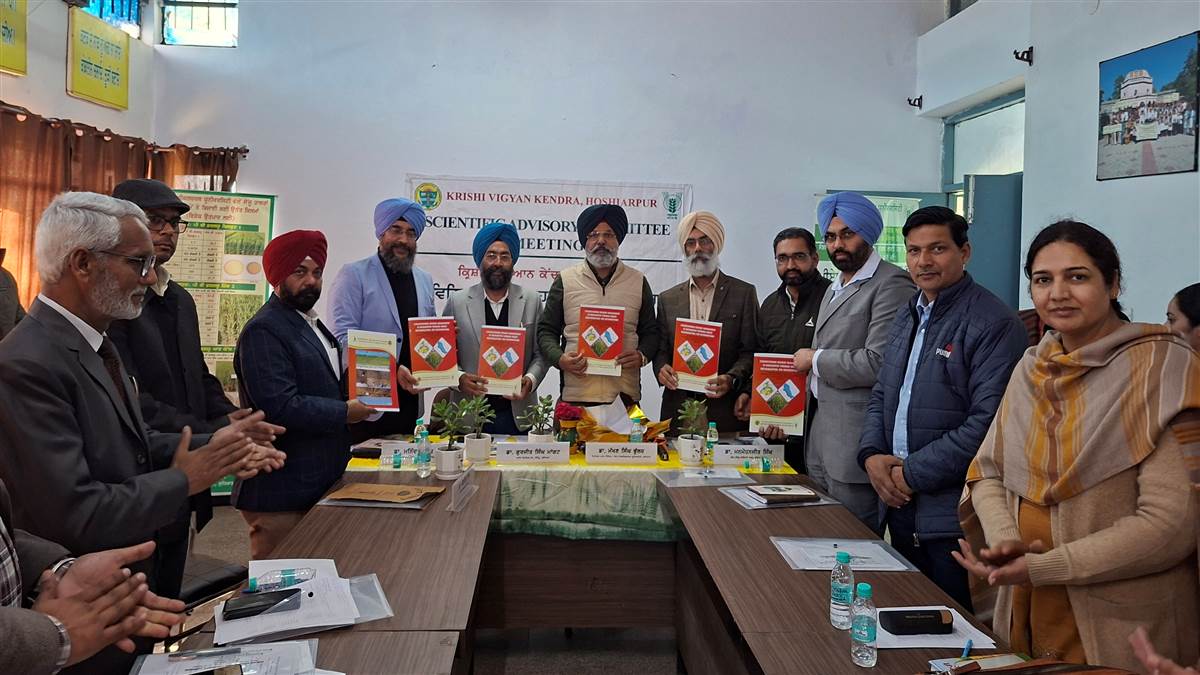 ਬਾਹੋਵਾਲ ਵਿਖੇ ਵਿਗਿਆਨਿਕ ਸਲਾਹਕਾਰ ਕਮੇਟੀ ਮੀਟਿੰਗ