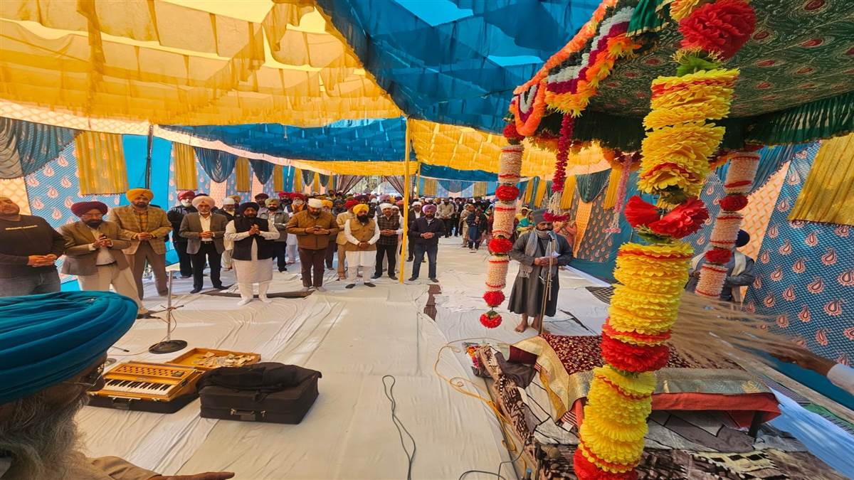 ਜਗਰਾਓਂ ਦੇ ਐਕਸੀਅਨ ਦਫਤਰ ਵਿਖੇ ਸ੍ਰੀ ਅਖੰਡ ਪਾਠ ਸਾਹਿਬ ਦੇ ਭੋਗ ਪਾਏ