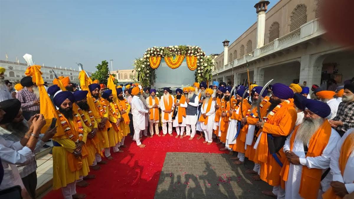 ਸ਼ਹੀਦ ਭਾਈ ਤਾਰਾ ਸਿੰਘ ਵਾਂ ਦੇ ਸ਼ਹੀਦੀ ਦਿਹਾੜੇ ਦੀ 300 ਸਾਲਾ ਸ਼ਤਾਬਦੀ ਨੂੰ ਸਮਰਪਿਤ ਸ੍ਰੀ ਅਕਾਲ ਤਖ਼ਤ ਸਾਹਿਬ ਤੋਂ ਖ਼ਾਲਸਾਈ ਮਾਰਚ ਆਰੰਭ