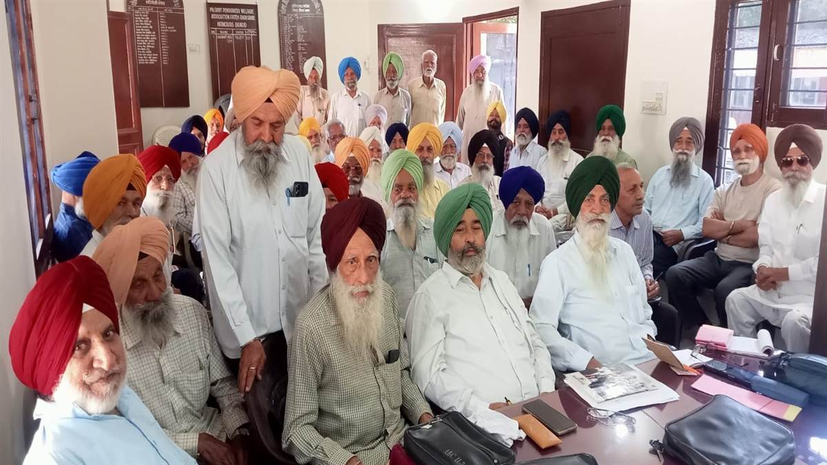 ਪੈਨਸ਼ਨਰਜ਼ ਐਸੋਸੀਏਸ਼ਨ ਫਤਹਿਗੜ੍ਹ ਸਾਹਿਬ ਦੀ ਮੀਟਿੰਗ